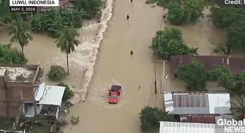 Landslides, floods sweep Indonesia’s South Sulawesi, killing 15 people